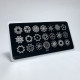 Aeropuffing, Stamping Plate, Q-11 (Kaleidoscope)